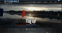 Desktop Screenshot of icefishingworld.com